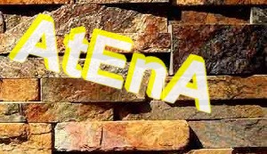 عکس نوشته اسم آتنا