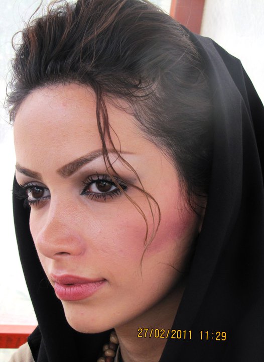 عکس از صورت دختر خوشگل ایرانی