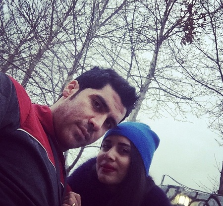 عکسهای شهرام محمودی و همسرش