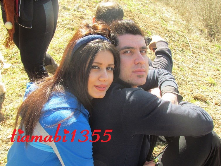 شهرام محمودی و همسرش عروسی