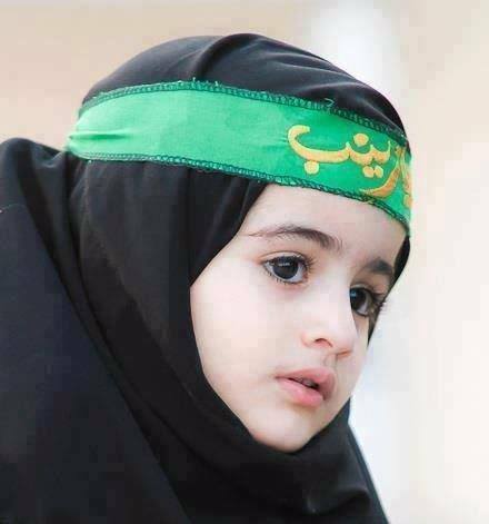 عکس دختر کوچولوی با حجاب و خوشتیپ