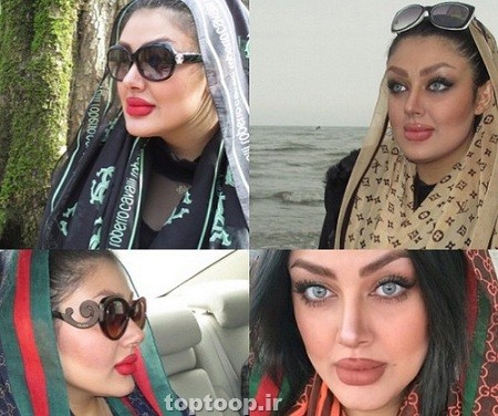 تصاویر زیبا از غزاله میر مدل ایرانی