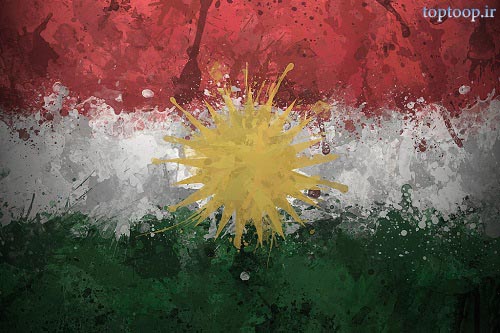 عکسهای از پرچم کردستان