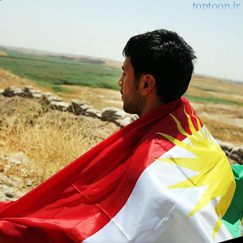 پرچم کردستان عکس