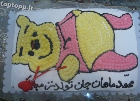 تصاویر کیک تولد با اسم محمد