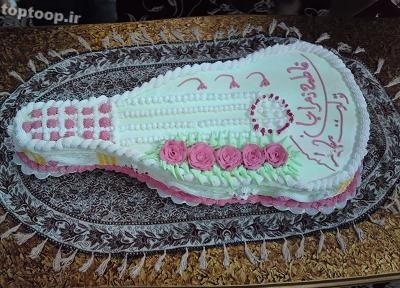 عکس کیک تولد با اسم فاطمه