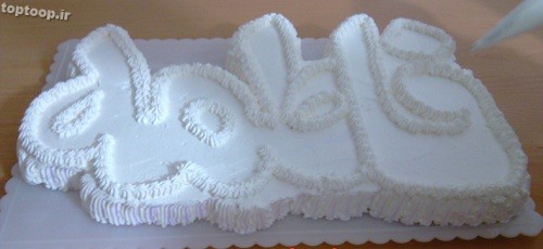 کیک تولد با اسم فاطمه