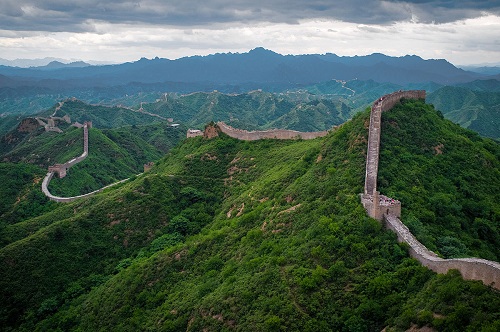 دیوار چین از نمای نزدیک