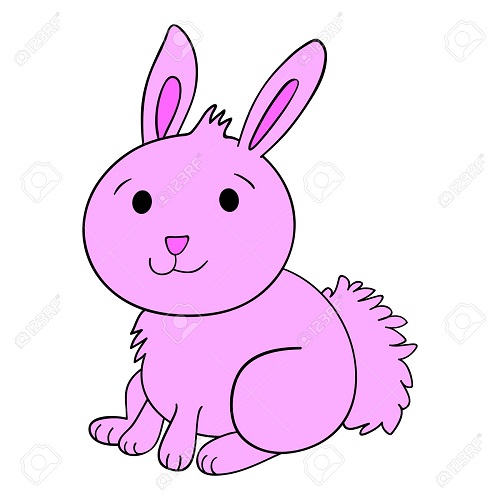 toptoop.ir عکس خرگوش کارتونی با کیفیت برای تمرین نقاشی