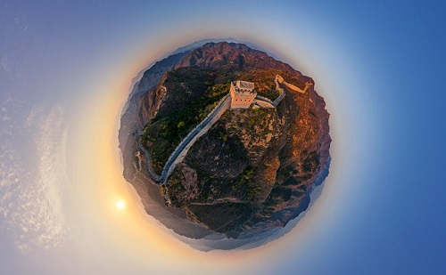 toptoop.ir عکسهای گرفته شده از دیوار چین از فضا  