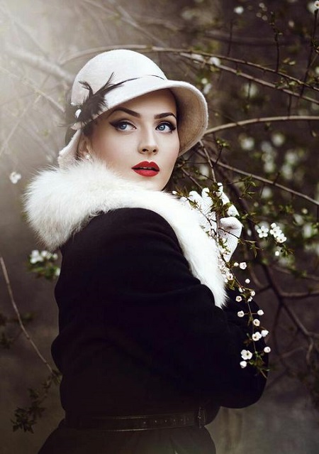 عکسهای زنان زیبا با کلاه