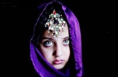 عکس دختر چشم درشت افغانی