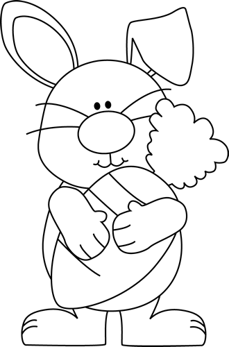 toptoop.ir خرگوش کارتونی با هویج در دست